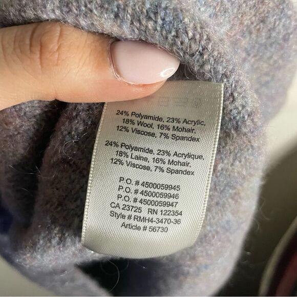 Aritzia Wilfred Chapais Gray Wool Blend Sweater- Size XS - Picture 5 of 8
